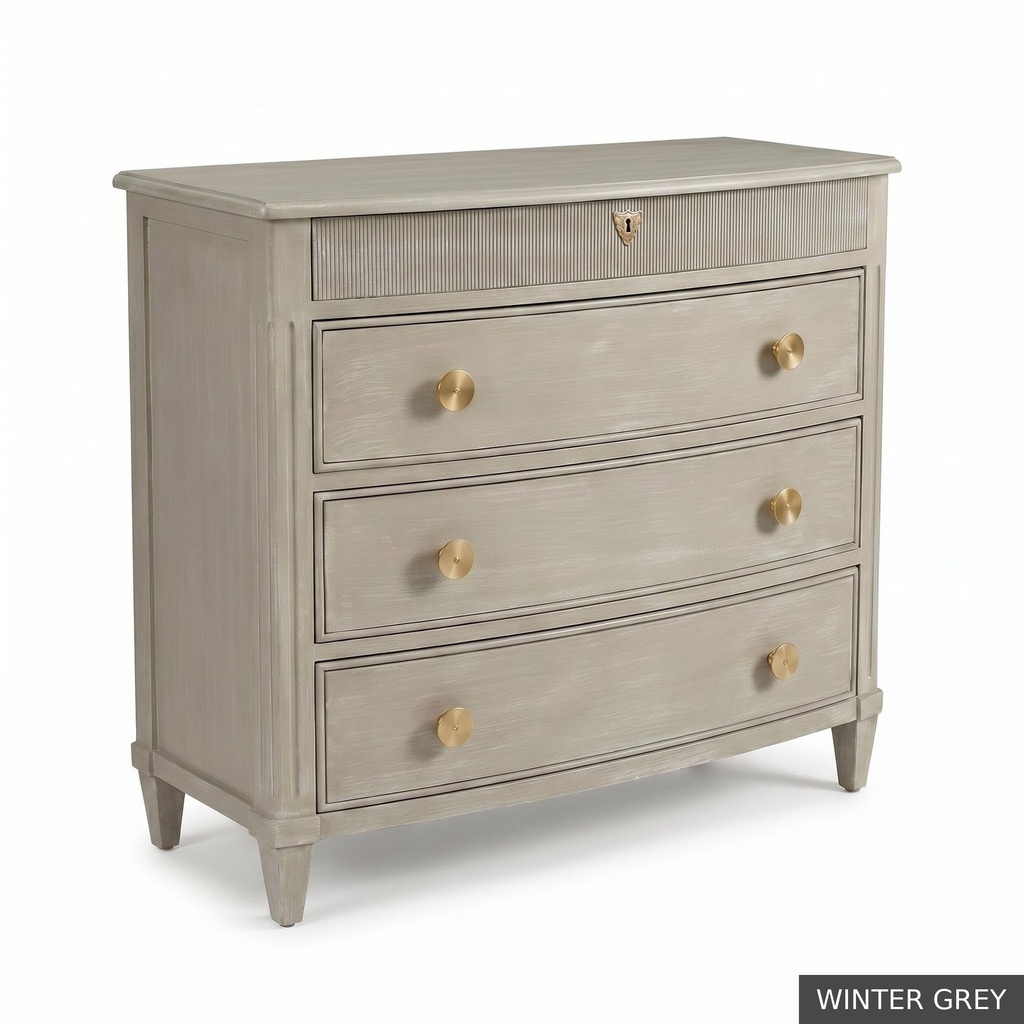 [SIG: BishP] Bishop Painted Chest / Winter Grey