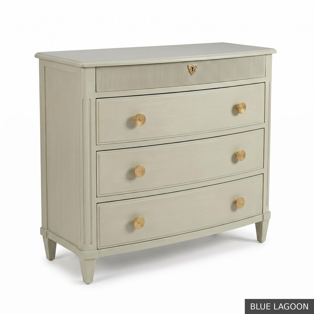 [SIG: BishP] Bishop Painted Chest / Blue Lagoon