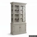 [LOFT: Bowl] Bowler Display Cabinet  / Winter Grey