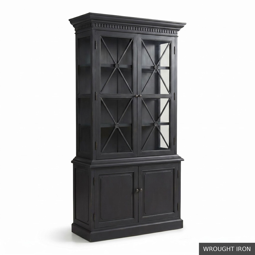 [LOFT: Bowl] Bowler Display Cabinet  / Wrought Iron