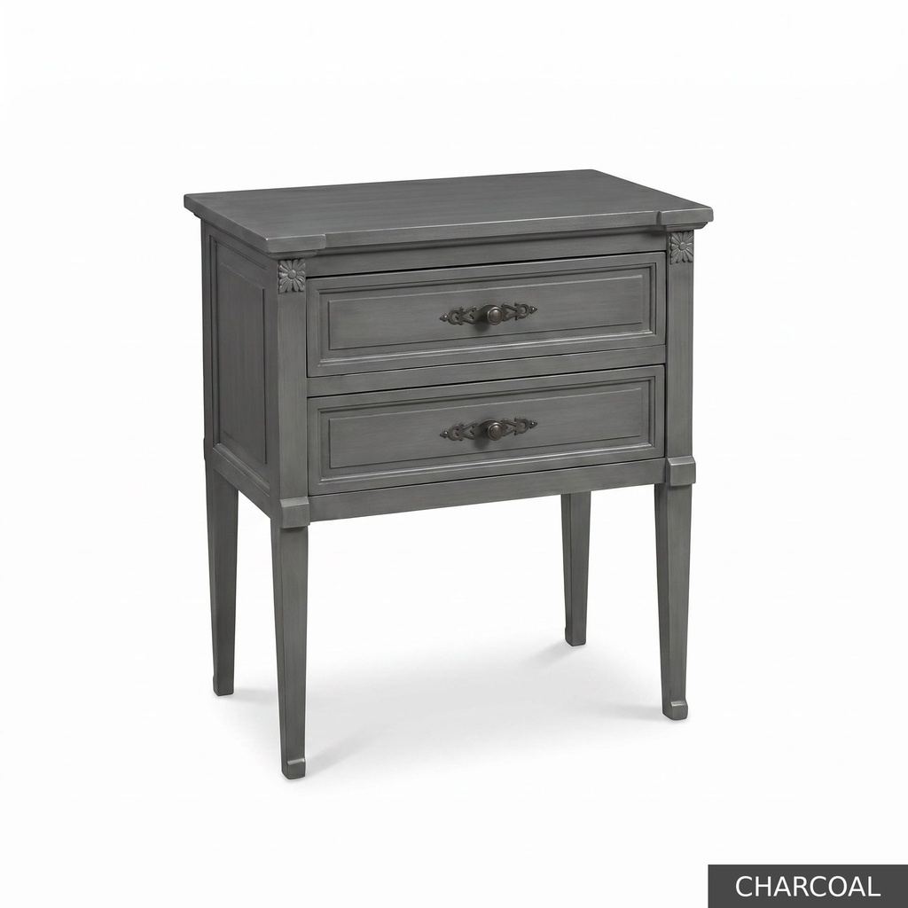 [EUR: Bull] Bull Side Table / Charcoal