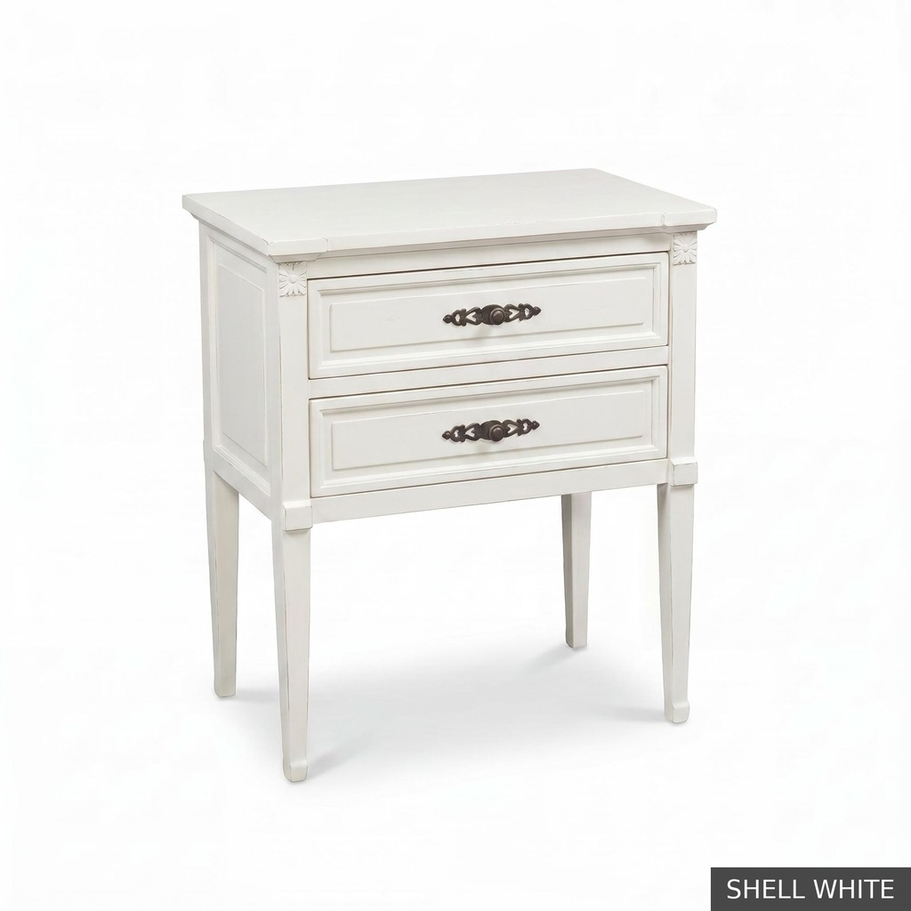 [EUR: Bull] Bull Side Table / Shell White