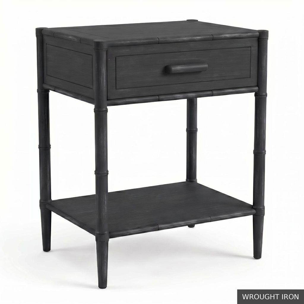Tisbury Side Table / Wrought Iron