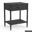 Tisbury Side Table / Wrought Iron