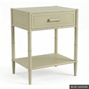 Tisbury Side Table / Blue Lagoon