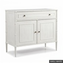Cooper Side Table / Shell White