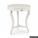 [EUR: Dray] Drayton Side Table     / Shell White