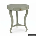 [EUR: Dray] Drayton Side Table     / Blue Lagoon