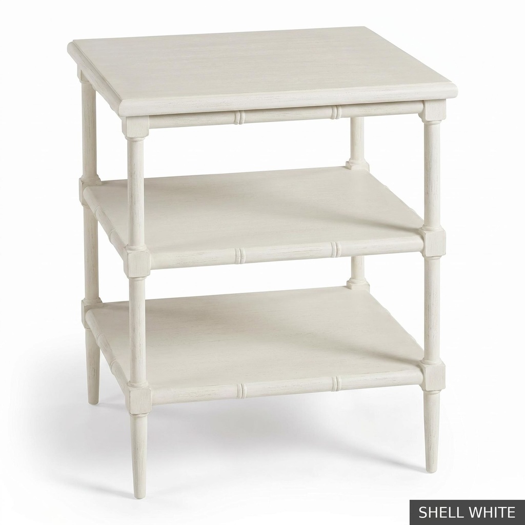 [EUR: Hous] Houston Side Table / Shell White