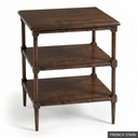 [EUR: Hous] Houston Side Table / French Stain
