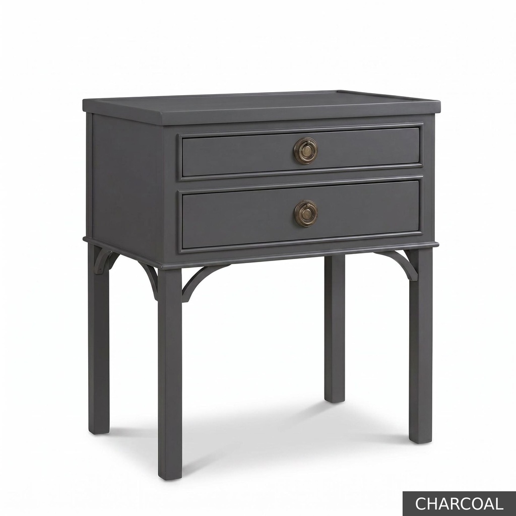 [EUR: Inga] Inga Side Table / Charcoal