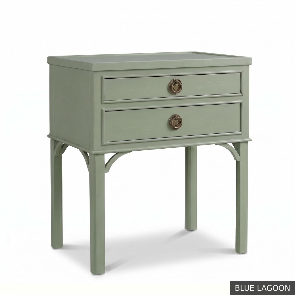 [EUR: Inga] Inga Side Table / Blue Lagoon