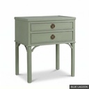 [EUR: Inga] Inga Side Table / Blue Lagoon