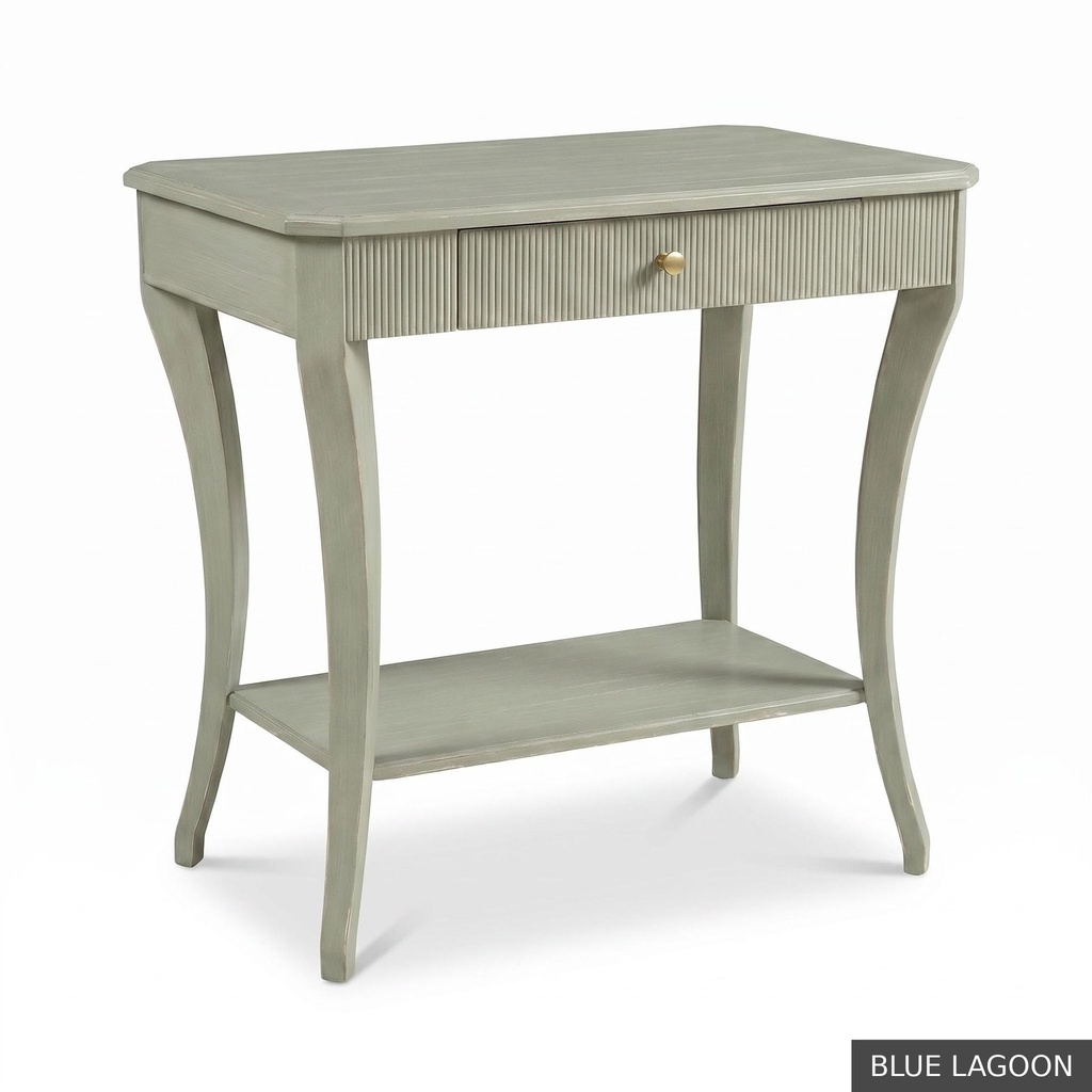 [SIG: SANI] Sanibel Side Table / Blue Lagoon