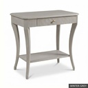 [SIG: SANI] Sanibel Side Table / Winter Grey