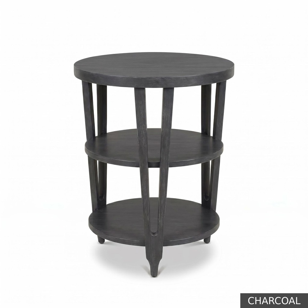 [Eur: San] Santa Cruz Side Table / Charcoal