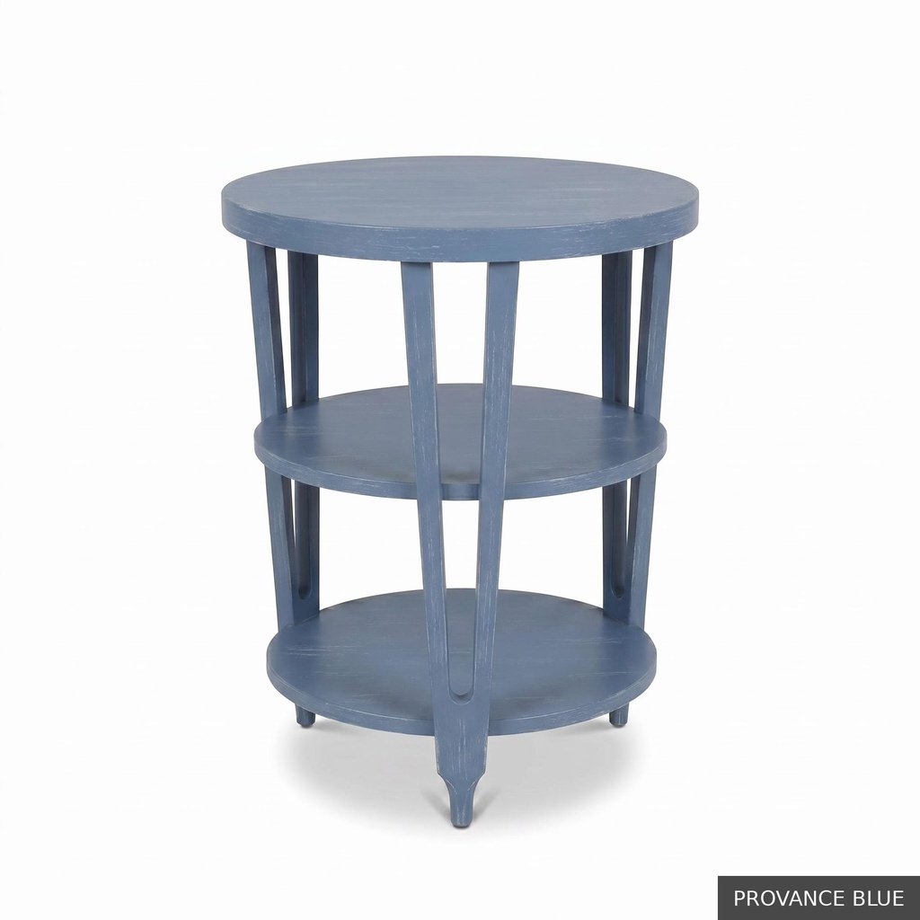 [Eur: San] Santa Cruz Side Table / Provance Blue