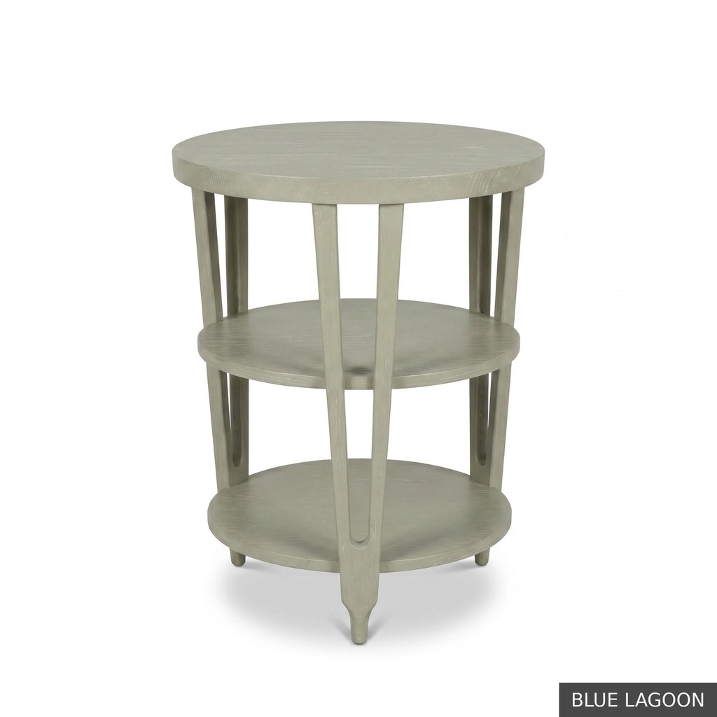 [Eur: San] Santa Cruz Side Table / Blue Lagoon