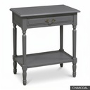 [LOFT: Ster] Sterling Side Table  / Charcoal