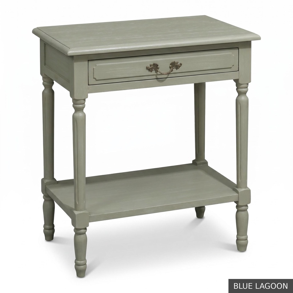 [LOFT: Ster] Sterling Side Table  / Blue Lagoon