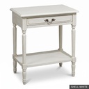 [LOFT: Ster] Sterling Side Table  / Shell White