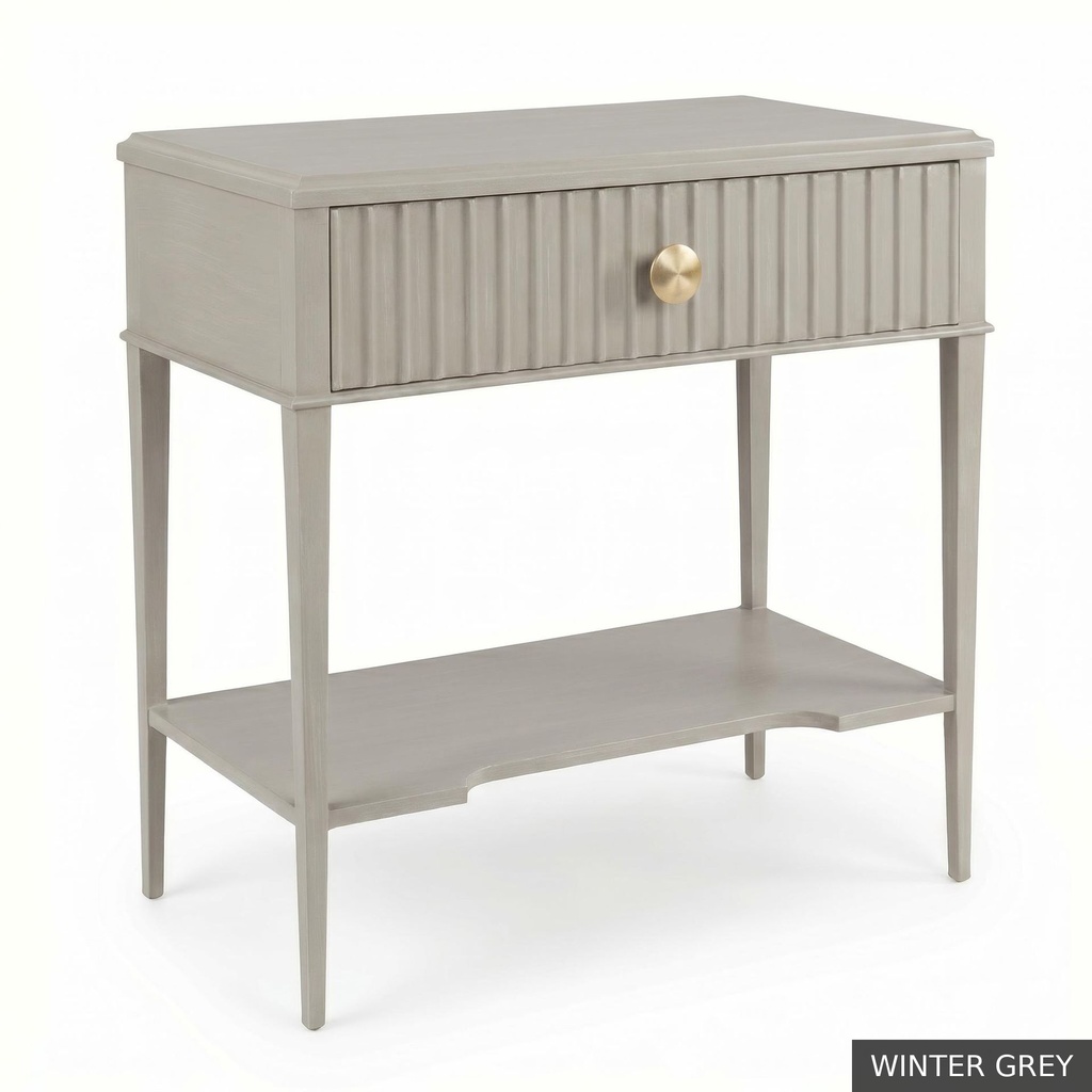 [EUR: Webs] Webster Side Table / Winter Grey