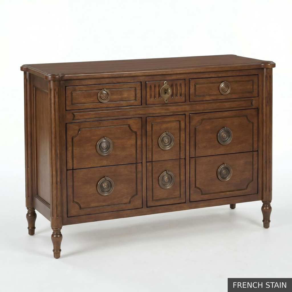 [EUR: Char] Charlton Chest  / French Stain