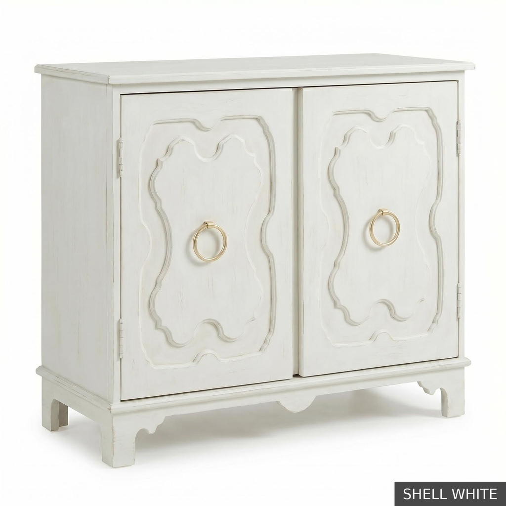 [EUR: York] York Side Table  / Shell White + NO Accent Colour Required