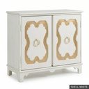 [EUR: York] York Side Table  / Shell White + Gold