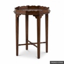 [EUR: Whit] Whitaker Side Table   / French Stain + NO Accent Colour Required