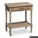 [LOFT: Ster] Sterling Side Table  / Natural White Wash ( Standard )