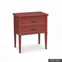 [EUR: Bull] Bull Side Table / Rosy Red