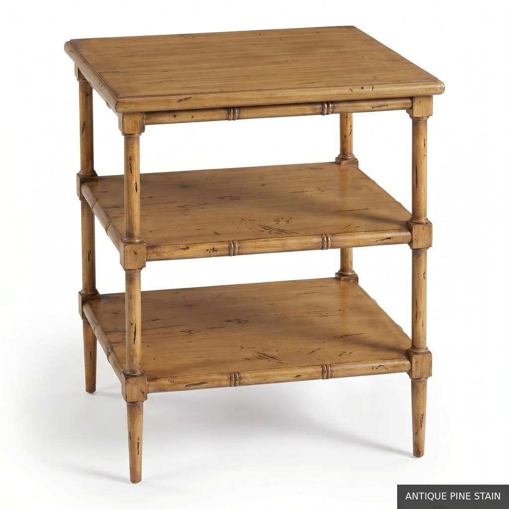 [EUR: Hous] Houston Side Table / Antique Pine Stain