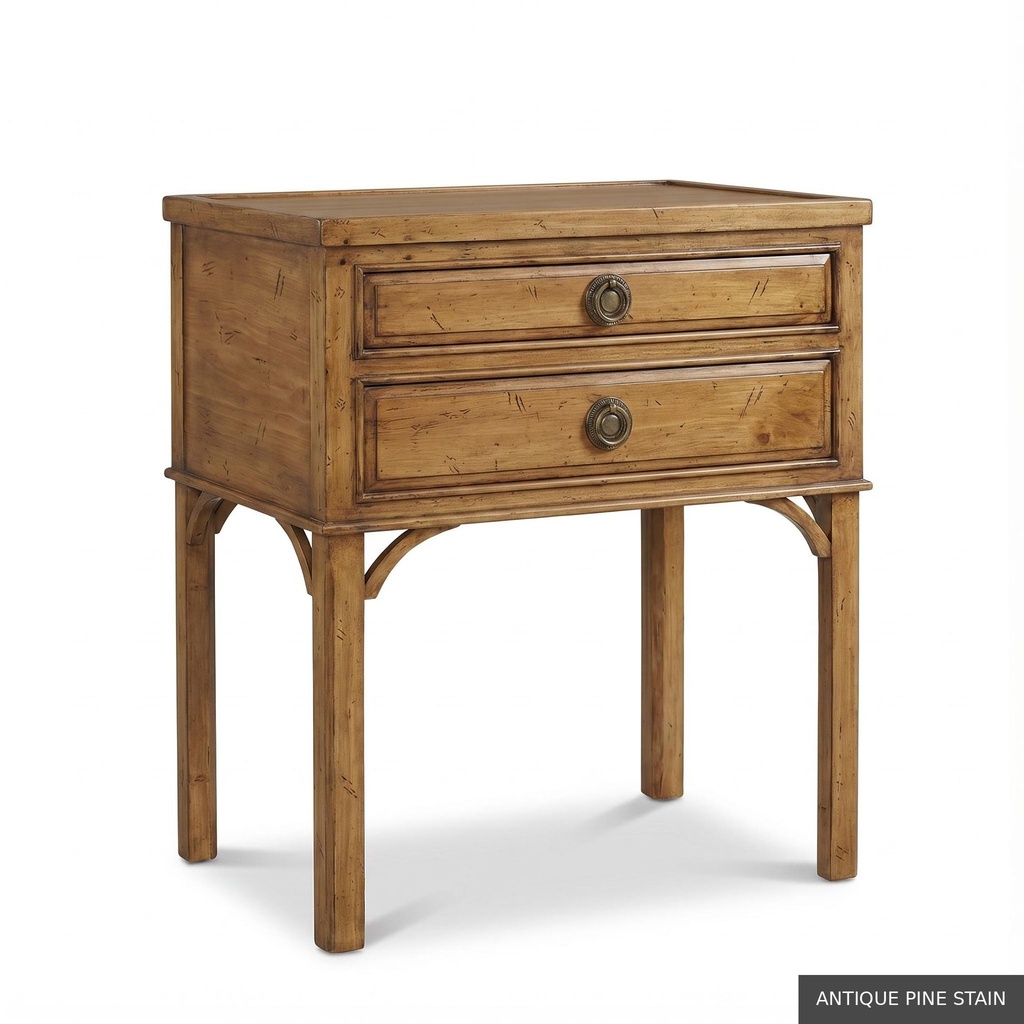 [EUR: Inga] Inga Side Table / Antique Pine Stain