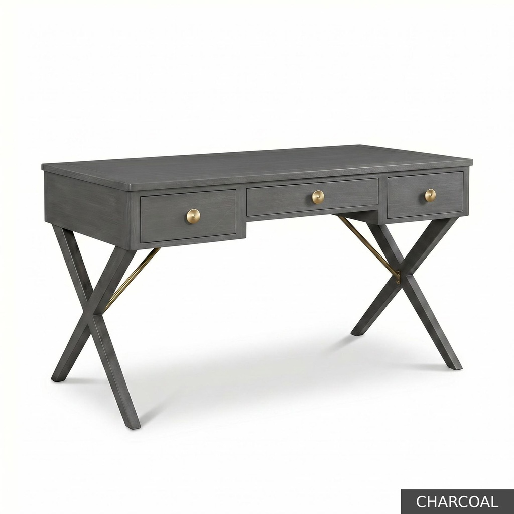 [EUR: Well] Wellington Desk   / Charcoal
