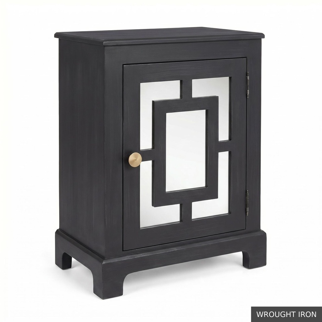 [EUR: Lang] Langford Side Table   / Wrought Iron + NO Accent Colour Required