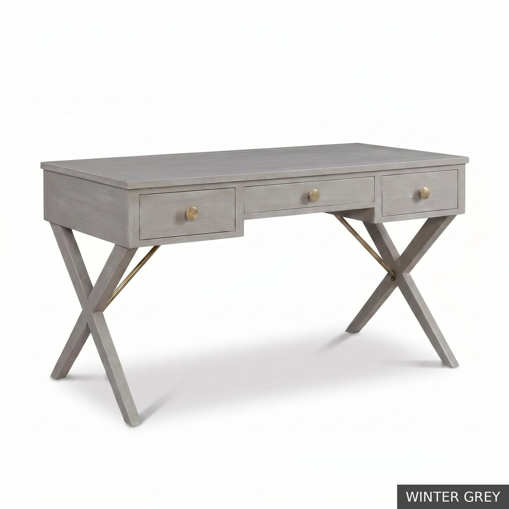 [EUR: Well] Wellington Desk   / Winter Grey