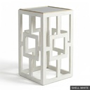 [EUR: Lilly] Lilly Side Table   / Shell White + Gold