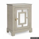 [EUR: Lang] Langford Side Table   / Winter Grey + Silver