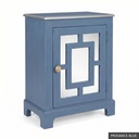 [EUR: Lang] Langford Side Table   / Provance Blue + Silver