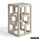 [EUR: Lilly] Lilly Side Table   / Winter Grey + NO Accent Colour Required