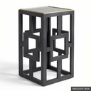 [EUR: Lilly] Lilly Side Table   / Wrought Iron + Gold