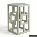 [EUR: Lilly] Lilly Side Table   / Blue Lagoon + NO Accent Colour Required