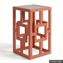 [EUR: Lilly] Lilly Side Table   / Rosey Red + NO Accent Colour Required