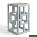 [EUR: Lilly] Lilly Side Table   / French Blue + Gold