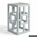 [EUR: Lilly] Lilly Side Table   / French Blue + Silver