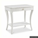 [SIG: SANI] Sanibel Side Table / Shell White ( Standard )