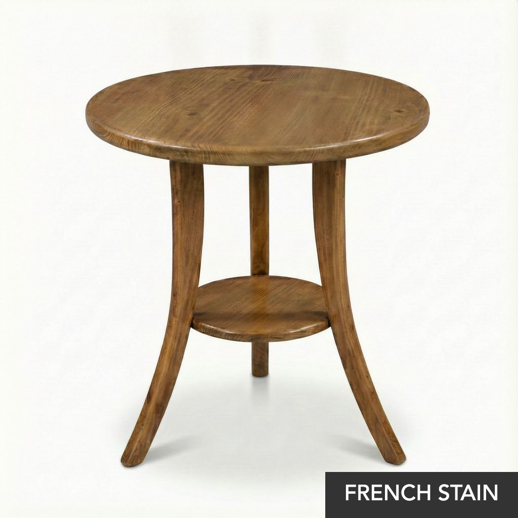 [EUR: Petr] Petra Side Table / French Stain ( Standard )