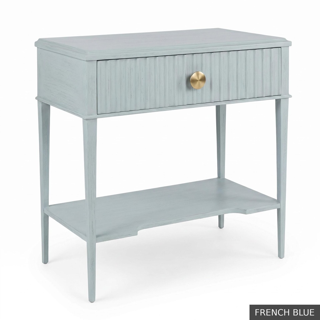 [EUR: Webs] Webster Side Table / French Blue