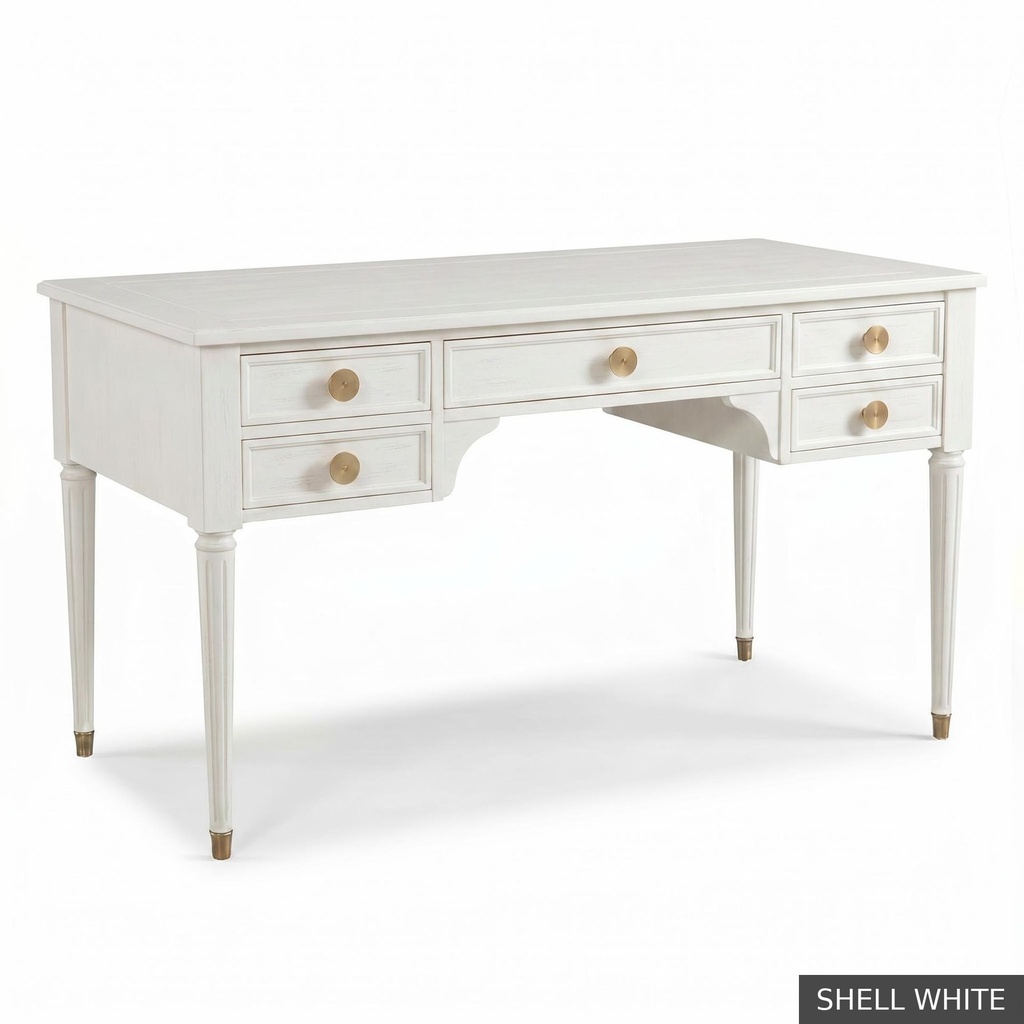 [SIG: West] Westcott Desk / Shell White